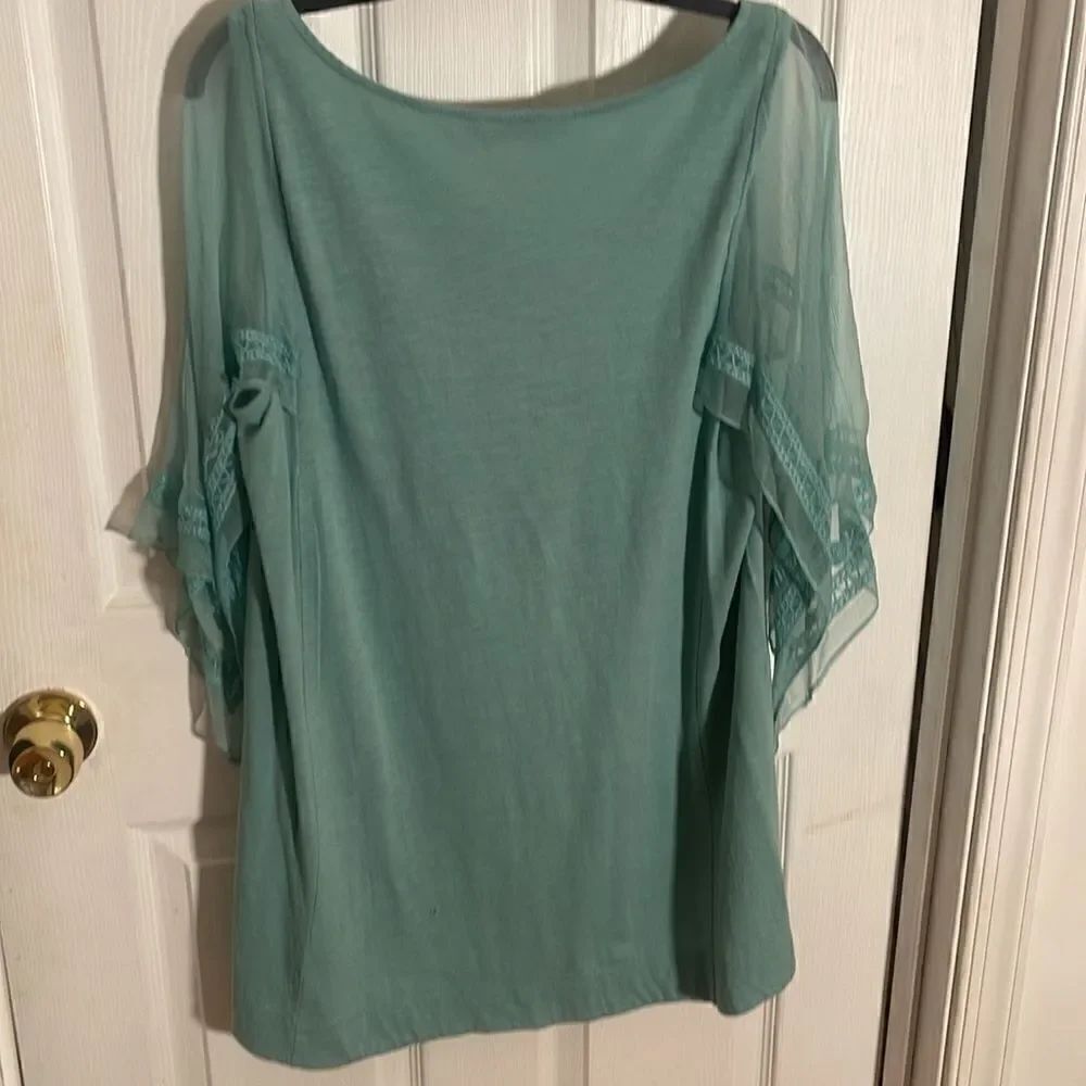 Soft Surroundings High Low Pullover Blouse - Picture 2 of 4